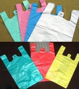 ถุงหูหิ้ว napatsorn plastic thailand colored shopping bags
